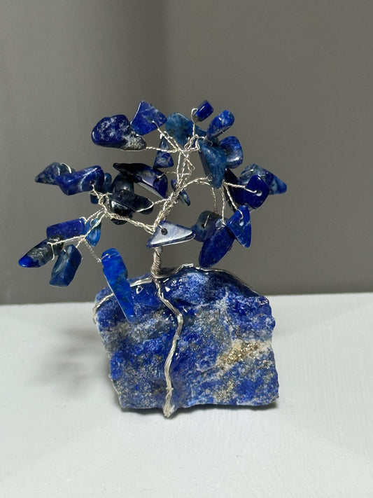 Lapis Lazuli Crystal Gem Tree